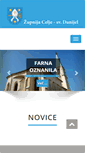 Mobile Screenshot of celje-stolnica.si
